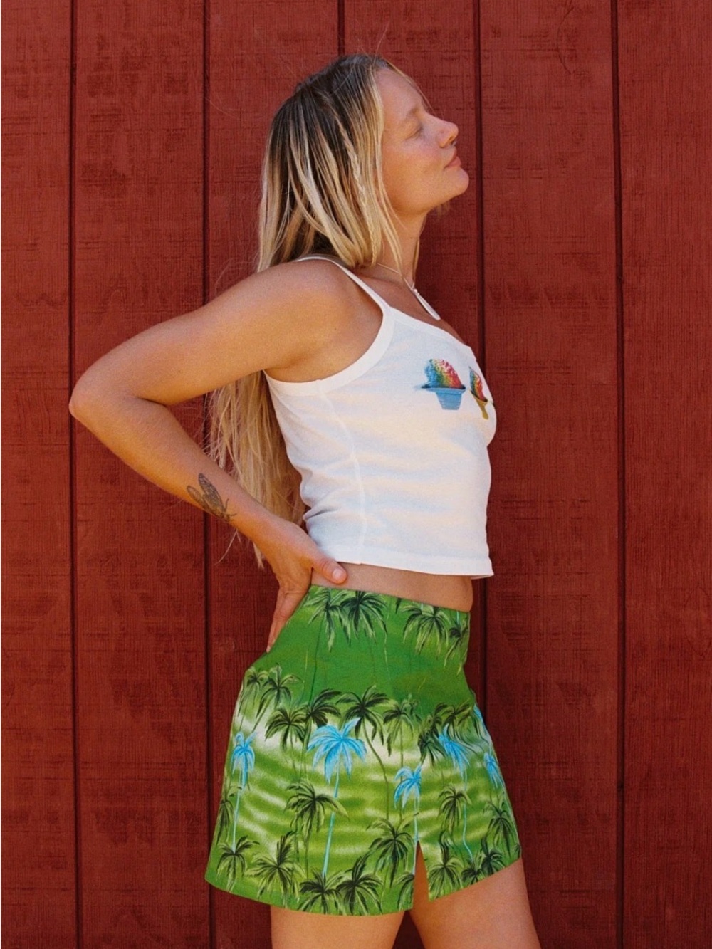 Lisa Says Gah Edith Mini Skirt